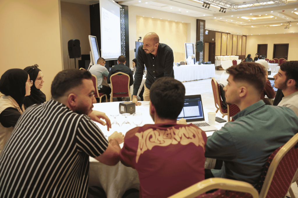 Palestinian techies working together