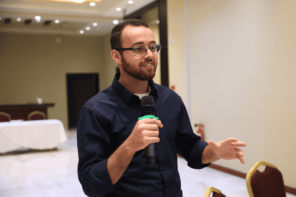 Palestinian techies working together